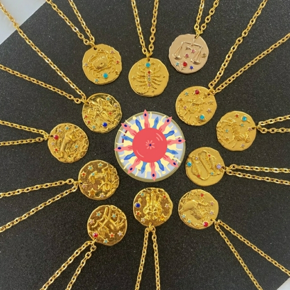 NWT Zodiac Necklace - Picture 1 of 11